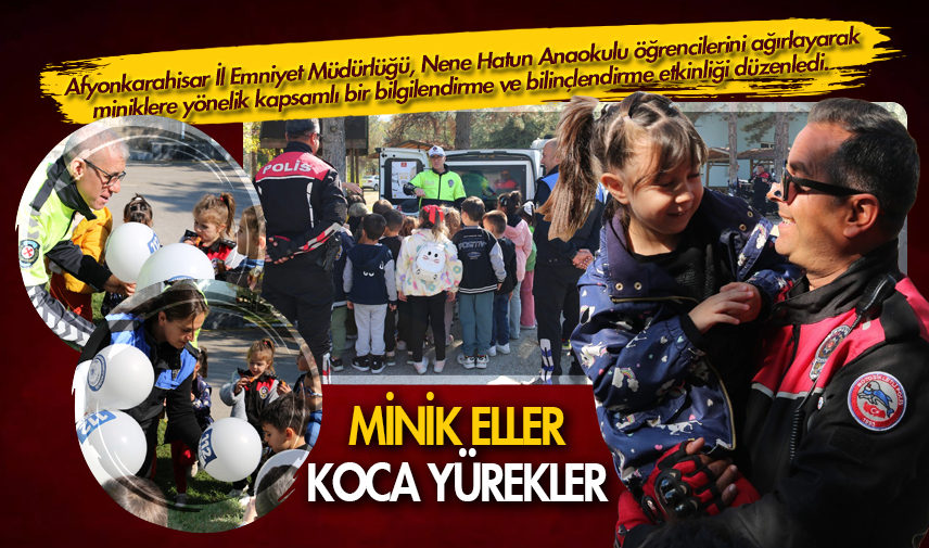 Miniklere Polislik Mesleği ve Güvenlik Eğitimi verildi